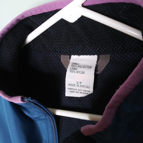 Vintage Moving Comfort Activewear Full Zip Vented Windbreaker Jacket - Picture 5 of 10